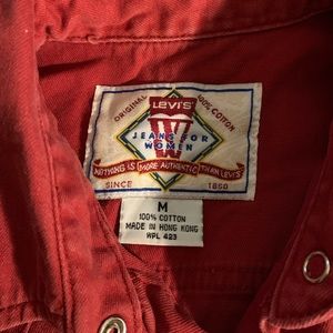 Levi Vintage Red Jacket